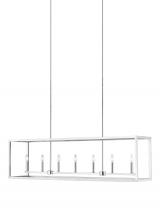 Generation Lighting 6634507EN-962 - Long Seven Light Island Pendant