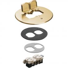 Arlington FLB6230MB - 6&#34; BRASS COVER KIT 2 FL