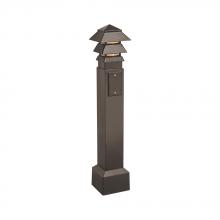 Arlington GPBK35BRGC - 35&#34; GARDNPOST BOLLARD GC