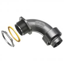 Arlington NMSC90100BL - 1&#34;BLACK SCREW-ON CONNE