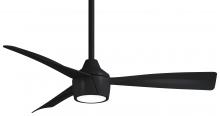 Minka-Aire F625L-CL - Skinnie - 44&#34; Skinnie LED Outdoor Ceiling Fan
