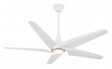 Minka-Aire F638L-WHF - Switch - 60&#34; LED Smart Dual Mount Ceiling Fan