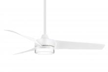 Minka-Aire F692L-WHF - 56&#34; CEILING FAN W/LED LIGHT