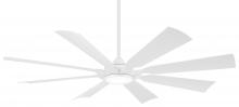 Minka-Aire F756L-WHF - Future - 65&#34; Wet Location Ceiling Fan With LED Light