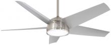 Minka-Aire F781L-BNW - 58&#34; LED CEILING FAN FOR OUTDOOR/LED LIGHT