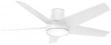 Minka-Aire F782L-WHF - Chubby Ii - 58&#34; LED Ceiling Fan for Outdoor Use