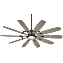 Minka-Aire F864L-CL/SG - Barn - LED 65&#34; Ceiling Fan