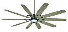 Minka-Aire F865L-CL/SG - 84&#34; CEILING FAN W/ LED LIGHT KIT