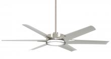 Minka-Aire F866L-BNW - 65&#34; CEILING FAN W/CCT LED FOR OUTDOOR