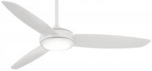 Minka-Aire F465L-WH - 54&#34; CEILING FAN W/ LED LIGHT KIT