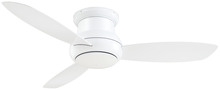 Minka-Aire F474L-WH - 52&#34; LED FLUSH MOUNT CEILING FAN