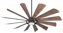 Minka-Aire F870L-ORB - 65&#34; OUTDOOR CEILING FAN W/ LED LIGHT KIT