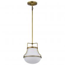 Satco 60/7862 - VALDORA 1 LIGHT 10 PENDANT