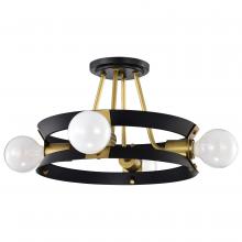 Satco 60/7866 - MARSDEN 4 LIGHT SEMI FLUSH