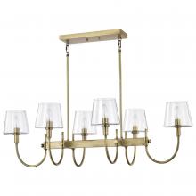 Satco 60/7887 - BROOKSIDE 6 LT ISLAND PENDANT