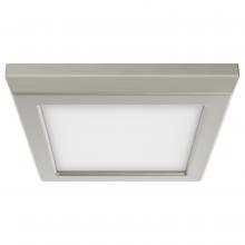 Satco 62/1707 - 9W LED 5&#34; SQ BR. NICKEL