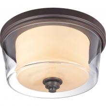 Satco 60/4552 - DECKER 3 LT LARGE FLUSH CREAM GLASS
