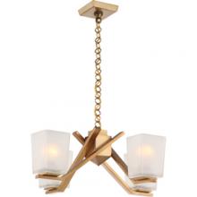 Satco 60-5081 - TIMONE 4 LIGHT CHANDELIER VB/ES