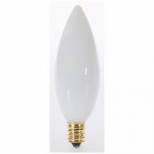 Satco A3690 - 60W TORP CAND WHT 130V