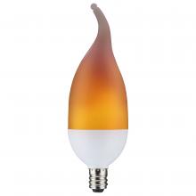 Satco S29807 - 2/LED/B11/FLAME/814/120V/E12