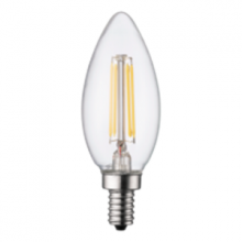 TCP FB11D4027EE12C - FIL B11 40W 27K DIM E12 CLEAR