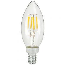 TCP FB11D4027EE12CL6 - FIL B11 40W 27K E12 CLEAR 6PK