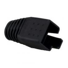 NSi Industries 105107BG - RJ45 Boot, 8.5mm - Black. 100pc/Bag.