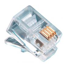 NSi Industries 106103J - RJ-22 4P4C Flat-Stranded 100/Jar