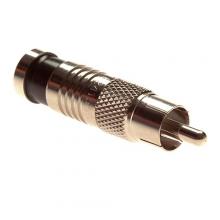NSi Industries 18051 - RCA RG6 Compression Nickel Pl 25/Bg