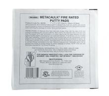 NSi Industries 66335 - Metacaulk 7&#34; x 7&#34; x 1/8&#34; Putty Pad