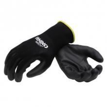 NSi Industries GLV-200XL - 13GA BLK NYL SHL BLK PU PlmCt Cut RES XLrg