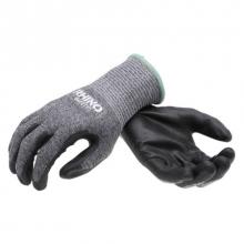 NSi Industries GLV-400M - 13GA GRY HPPE SHL ANSI CUT A2 ISO CUT B BLK PU P