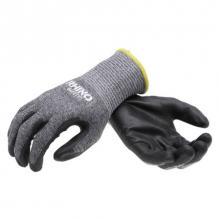 NSi Industries GLV-400XL - 13GA GRY HPPE SHL ANSI CUT A2 ISO CUT B BLK PU P