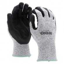 NSi Industries GLV-600M - 13GA HPPE GRY ANSI CUT A4 ISO CUT D BLK SANDY FO
