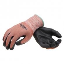 NSi Industries GLV-700M - 13G RED HPPE SHL ANSI CUT A8 ISO CUT F BLK PU Pl