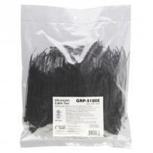 NSi Industries GRP-5180X - PowerGRP Cable Tie BLK 5&#34; 18lb (1000PK)