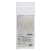 NSi Industries GRP-818 - PowerGRP Cable Tie Natural 8&#34; 18lb (100PK)