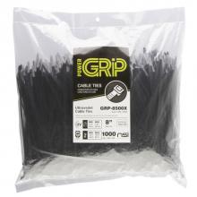 NSi Industries GRP-8500X - PowerGRP Cable Tie Black 8&#34; 50lb (1000PK)