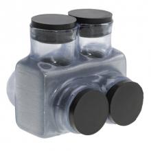 NSi Industries IT-350CB - Clr 350-6AWG Insltd MultTp Conn 2Prt (DBLSDENT)