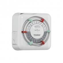 NSi Industries RTN312 - 24HR Plug-In Tmr DBL GRNDed Plrz Outlet 120V Ind