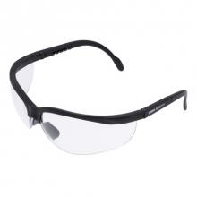 NSi Industries SG-101C - Sfty Glses Clr PolyLens NYLFrm/Tmpl w/ ADJ Tmpl/