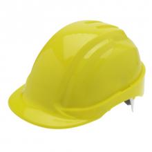 NSi Industries SH-330Y - 6Pt SuspRtch adj HDPE cap brim YLW Sfty helmet 5