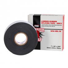 NSi Industries WW-HRL-10 - Linered Rubber Tape HV 1&#34; 30ft