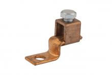 NSi Industries DE713R - COPPER SOLDERLESS LUG 3/0-4AWG 3/8&#34; MTGH PK/