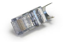 NSi Industries 100025C - ezEX44 SHLD RJ45 External Grnd. 25/ClamShl