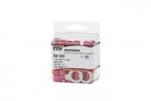 NSi Industries R8-50V-BULK - 8 AWG VYL INSULATED RING 1/2&#34; STUD 250/PACK