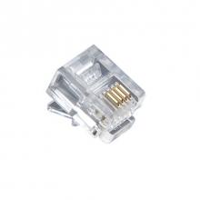 NSi Industries 106110 - RJ-11 6P4C Flat-Stranded 500/Bg