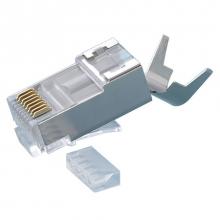 NSi Industries 106196CLJ - RJ45 Stubby Connector, 50Micron Plated.