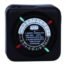 Intermatic TN111RM40 - 24-Hour Outdoor Mechanical Plug-In Timer