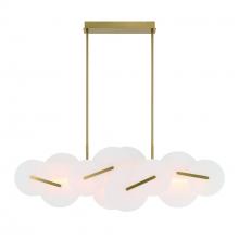 Eurofase 47210-011 - Nuvola 56&#34; LED Chandelier In Gold